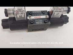 Ein solenoidäres Ventil für Bagger 24 V DSG-02-3C2-DL-D24