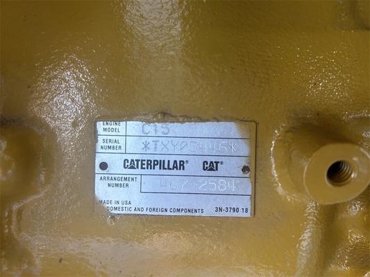 467-2584 C15 Diesel Motor Excavator Parts Engine Assembly For CAT Clip Item Metal