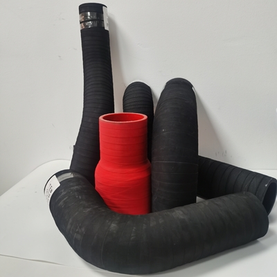 Red Intercooler Cooling Silicone Rubber Radiator Hose For Komatsu Pc300-8 Pc350-8 Excavator