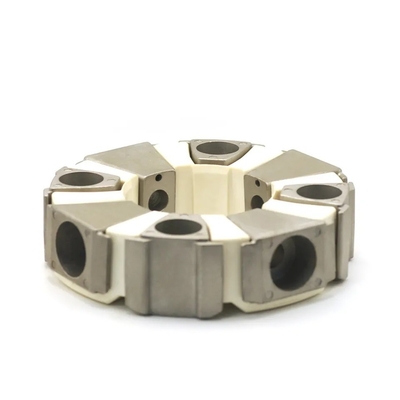 Kobelco SK230-6/Kato HD1023 Machinery Parts 6D34 Engine Connection Rubber Aluminum Block