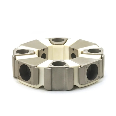 Kobelco SK230-6/Kato HD1023 Machinery Parts 6D34 Engine Connection Rubber Aluminum Block