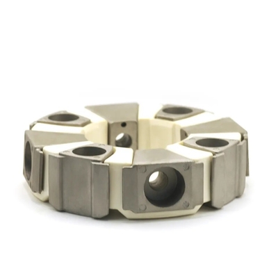 Kobelco SK230-6/Kato HD1023 Machinery Parts 6D34 Engine Connection Rubber Aluminum Block
