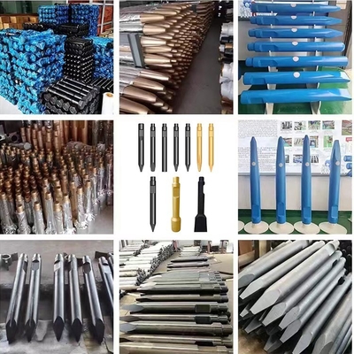 32kg Excavator Hammer Hydraulic Rock Breaker Excavator Drill Rod Hydraulic Hammer Breaker Spare Parts