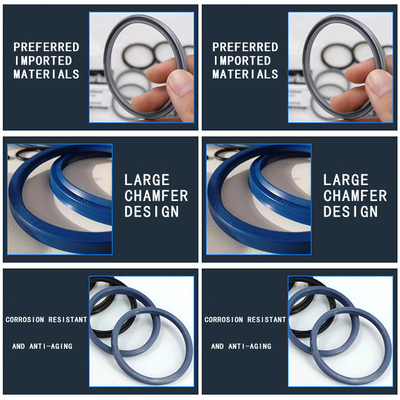 Hydraulic Breaker Hammer Parts Air Seal Oil Seal for 140mm Rod Diameter