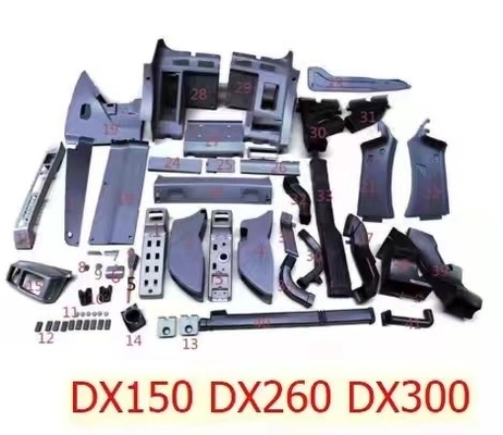 Full Interior Trim Panels For Doosan DX150 DX260 DX300 Crawler Excavator