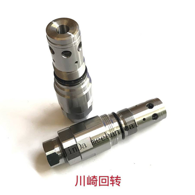 Alloy Steel Excavator Parts  Kawasaki Pump Rotary Valve Relief Valve  Kawasaki Control Valve