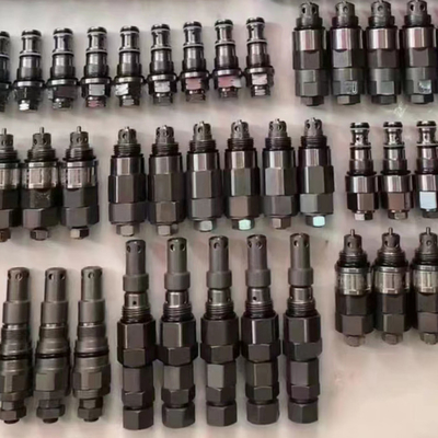 Alloy Steel Excavator Parts  Kawasaki Pump Rotary Valve Relief Valve  Kawasaki Control Valve