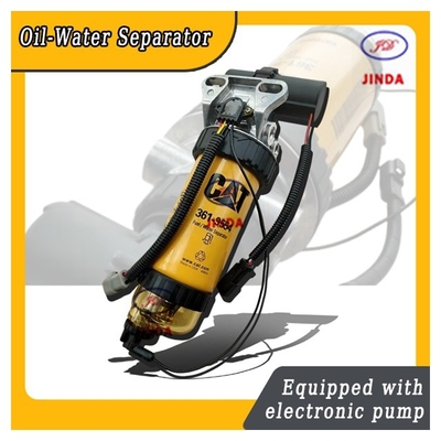 Excavator Engine C6.6 Oil-water Separator 12V 3619554 Fuel Filter Assembly With Electronic Pump 2289129 2325877 249-7669 3491063