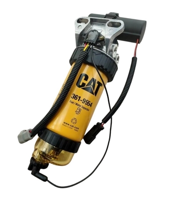 Excavator Engine C6.6 Oil-water Separator 12V 3619554 Fuel Filter Assembly With Electronic Pump 2289129 2325877 249-7669 3491063